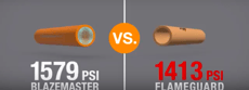 BlazeMaster® Pipe vs. Spears FlameGuard Pipe Video screenshot