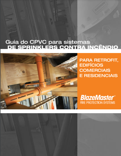 Guia do CPVC para sistemas de sprinklers contra incêndio