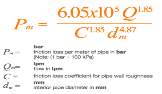 Hydraulic-Calculation-Formula