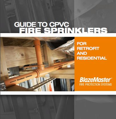 BlazeMaster Guide to CPVC Fire Sprinklers Cover