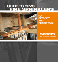 Guía BlazeMaster para cubierta de rociadores contra incendios de CPVC