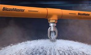 Sprinkler de incêndio CPVC BlazeMaster