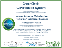 +Vantage Vinyl™ GreenCircle Certified-1-1