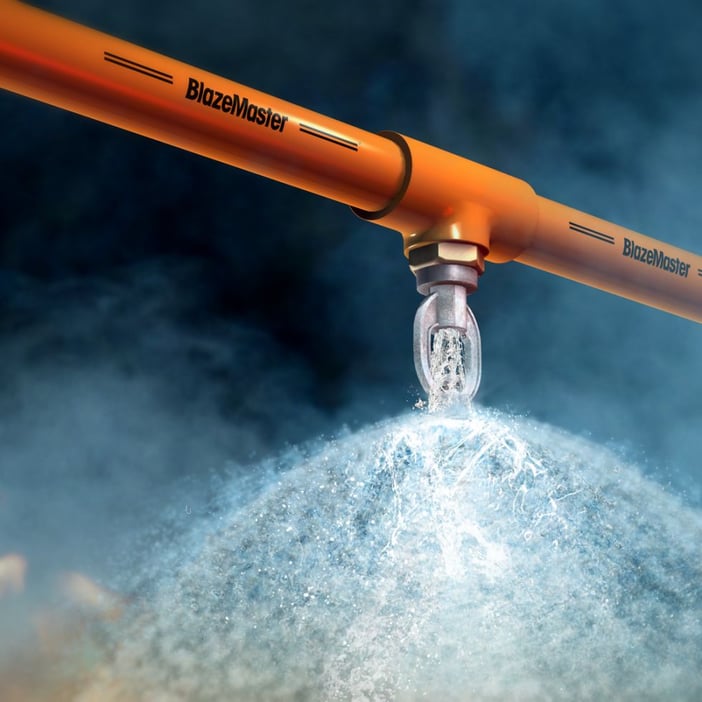 Como usar o cimento solvente para instalar o CPVC BlazeMaster®