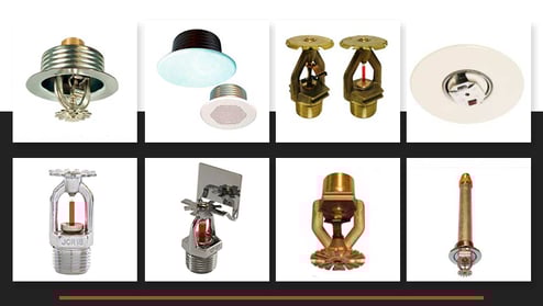 tipos de sprinklers