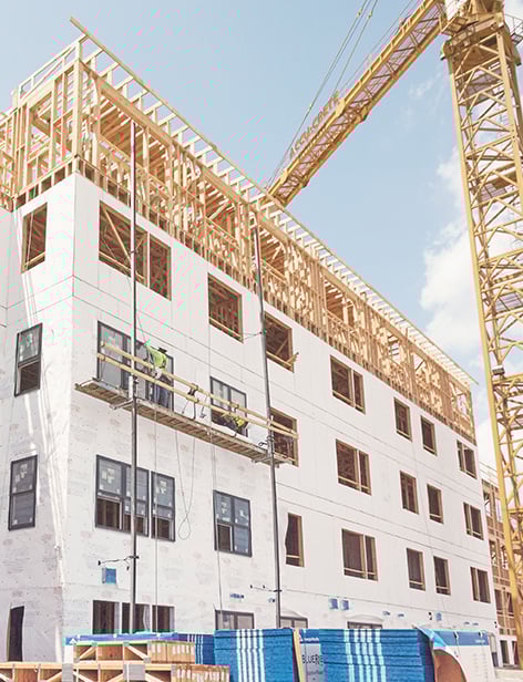 Building under construction