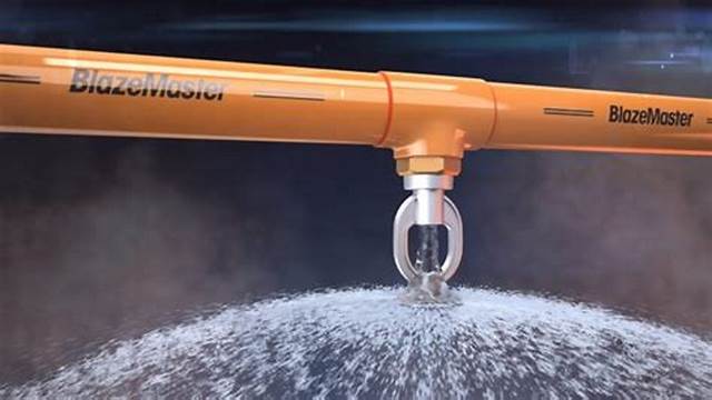 Sistema de sprinkler contra incêndio