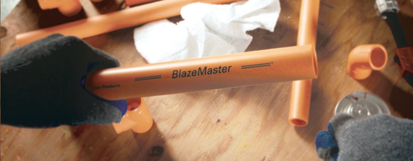 Save time and money with BlazeMaster® CPVC fire protection system